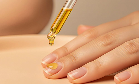 キューティクルオイルで丁寧に保湿ケア