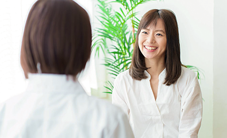 お話ししながら心も軽くなれる時間を